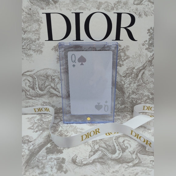 ✨ Dior Queen of Spades Promo Playing Card | Luxury Collector’s Ephemera ✨ - Picture 2 of 3